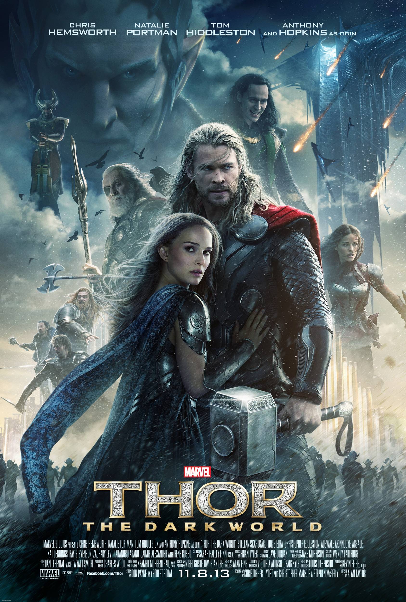 ดูหนังออนไลน์ฟรี ธอร์ เทพเจ้าสายฟ้าโลกาทมิฬ (2013) Thor- The Dark World
