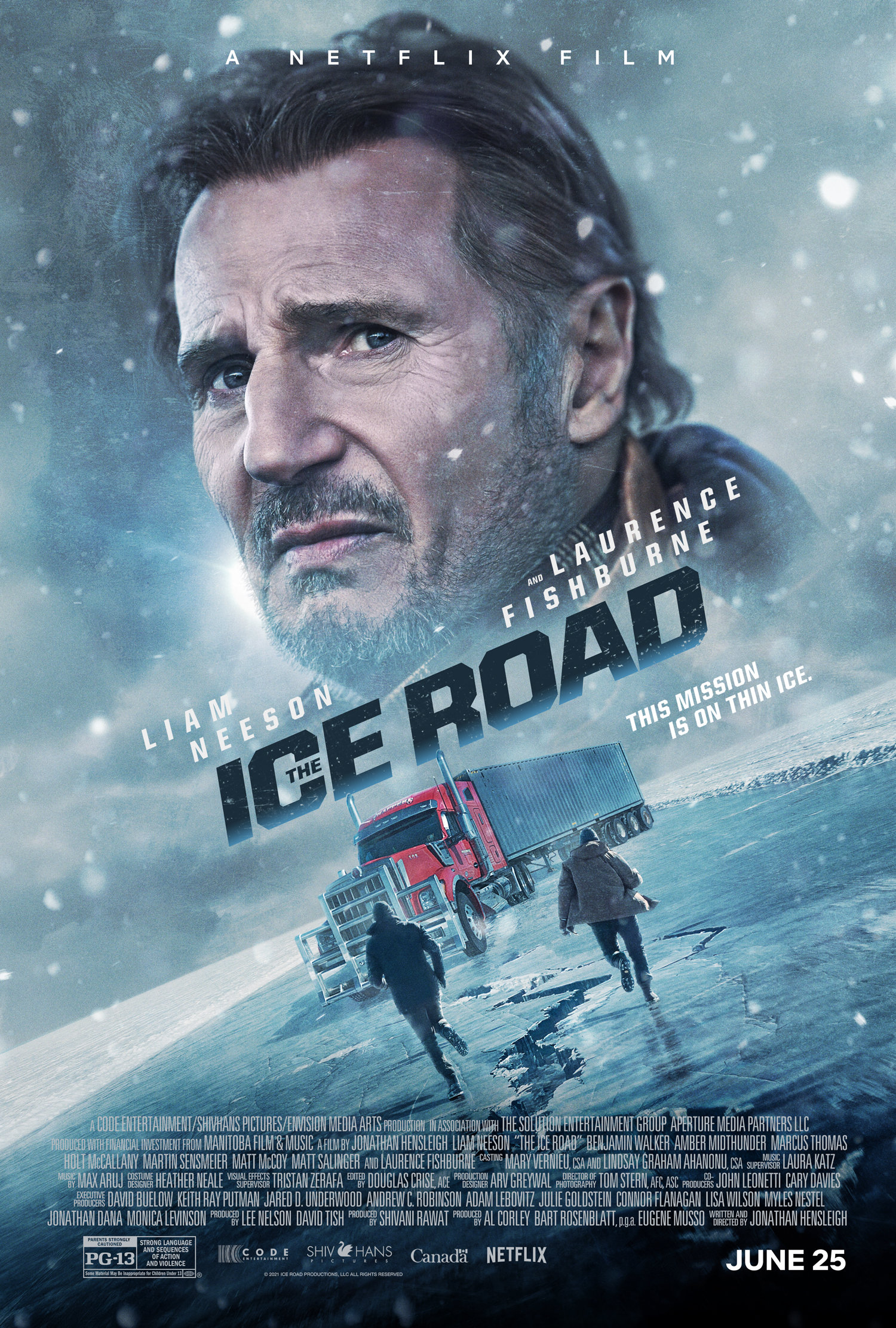 ดูหนังออนไลน์ THE ICE ROAD เหยียบระห่ำ ฝ่านรกเยือกแข็ง (2021)